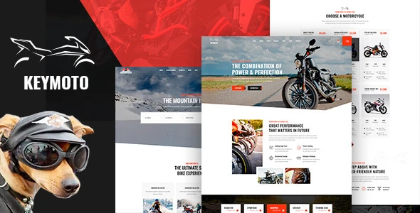 Keymoto – Motorcycle WordPress Theme